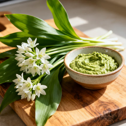 Allium ursinum (Leurdă) – Pachet COMPLET | 100 Bulbi pentru Grădină & Bucătărie