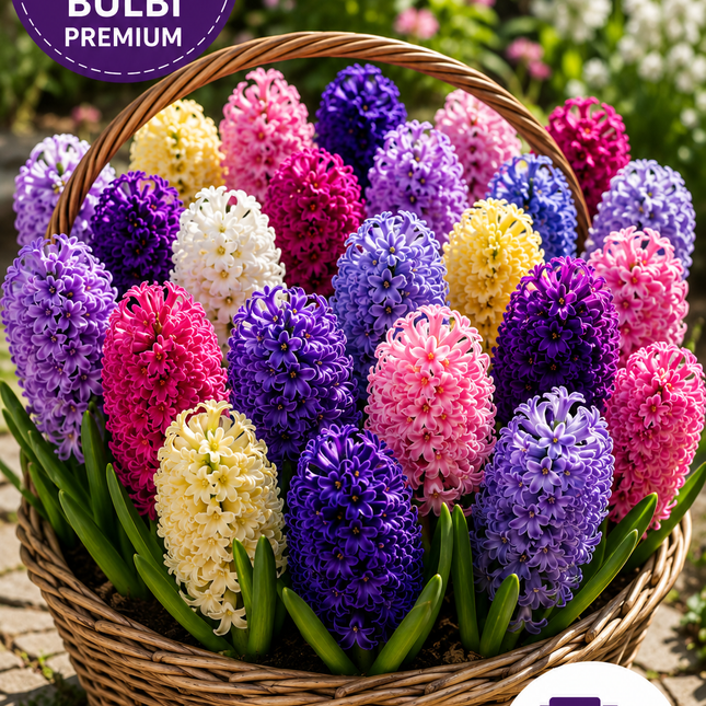 Pachet Zambile Colorate PREMIUM – 30 Bulbi
